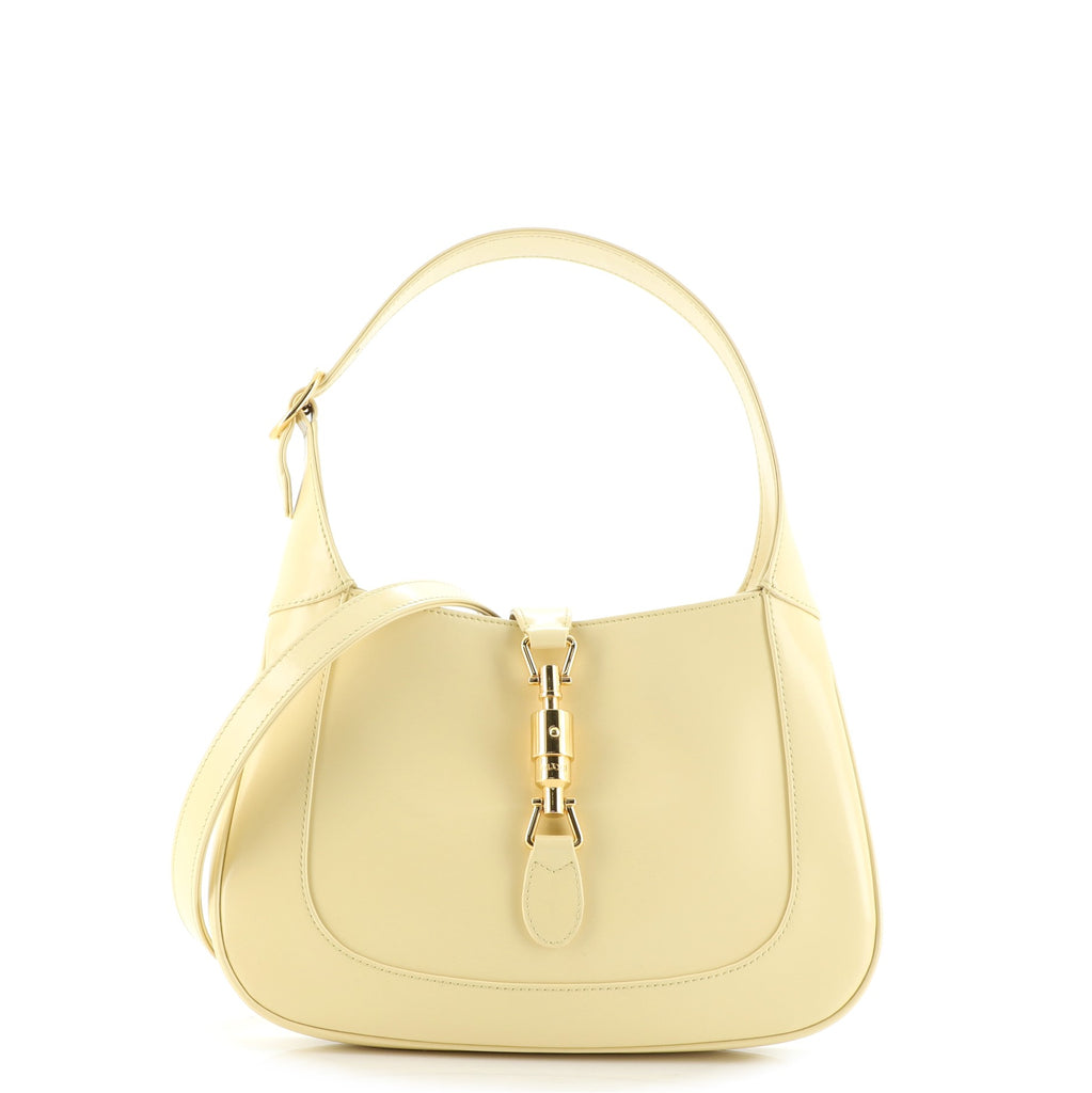 Gucci Jackie 1961 Hobo Leather Small Yellow 1267821