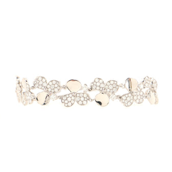 Tiffany & Co. Paper Flowers Cluster Bracelet Platinum with Diamonds