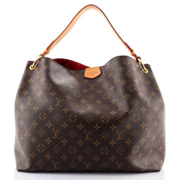 Louis Vuitton Graceful Handbag Monogram Canvas MM