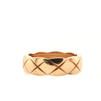 Chanel Coco Crush Ring 18K Beige Gold Small