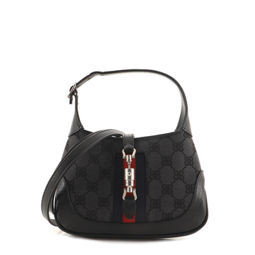 Balenciaga x Gucci The Hacker Project Jackie 1961 Hobo Canvas Mini