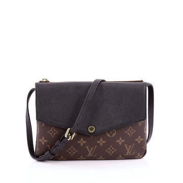 Louis Vuitton Twice Handbag Monogram Canvas