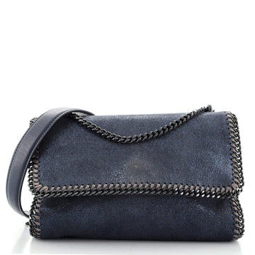 Stella McCartney Falabella Flap Crossbody Bag Shaggy Deer Small