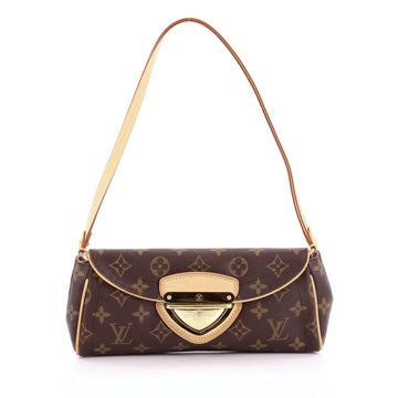 Louis Vuitton Beverly Clutch Monogram Canvas