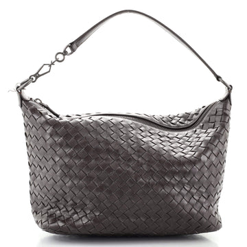 Bottega Veneta Zip Hobo Intrecciato Nappa Small