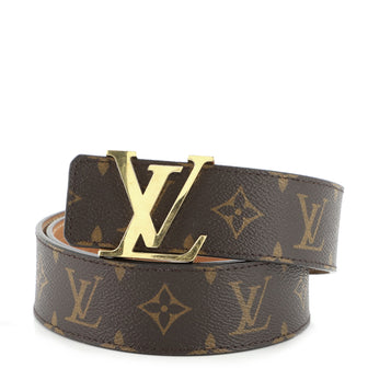 Louis Vuitton LV Initiales Belt Monogram Canvas Wide