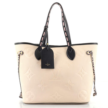 Louis Vuitton Neverfull NM Tote Wild at Heart Monogram Empreinte Giant MM