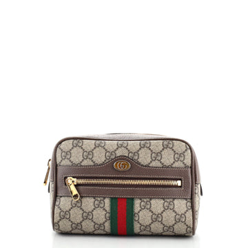 Gucci Ophidia Belt Bag GG Coated Canvas Small