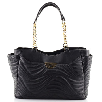 Salvatore Ferragamo Lianne Tote Matelasse Leather Medium