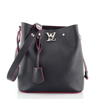 Louis Vuitton Lockme Bucket Bag Leather