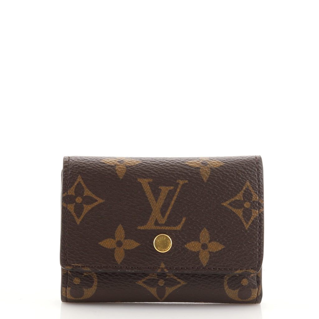Louis Vuitton Micro Wallet Monogram Canvas Brown 1272073