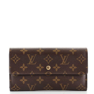 Louis Vuitton Porte Tresor International Wallet Monogram Canvas