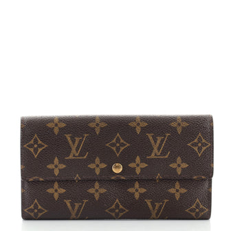 Louis Vuitton Sarah Wallet Monogram Canvas