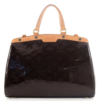 Louis Vuitton Brea Handbag Monogram Vernis MM