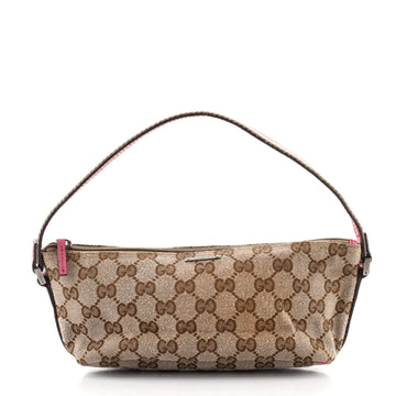 Gucci Boat Pochette GG Canvas Small