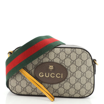 Gucci Neo Vintage Camera Messenger Bag GG Coated Canvas