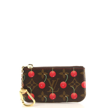 Louis Vuitton Key Pouch Limited Edition Monogram Cerises
