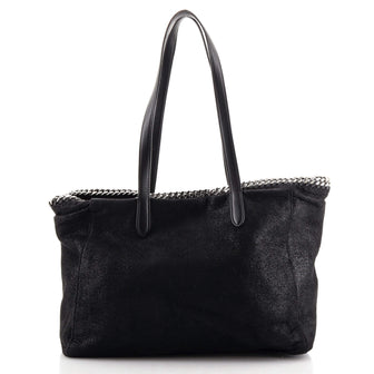 Stella McCartney Falabella Shopper Tote Shaggy Deer East West