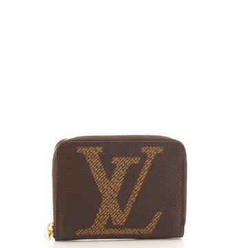 Louis Vuitton Zippy Coin Purse Reverse Monogram Giant