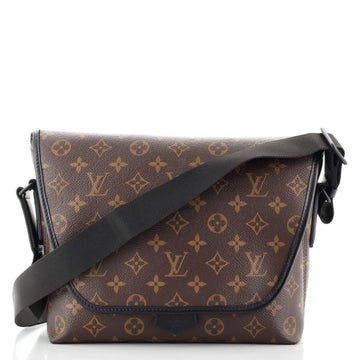 Louis Vuitton Magnetic Messenger Bag Macassar Monogram Canvas