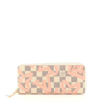 Louis Vuitton Clemence Wallet Limited Edition Damier Tahitienne