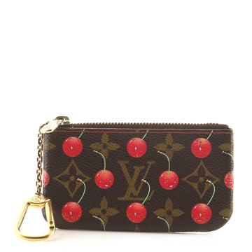 Louis Vuitton Key Pouch Limited Edition Monogram Cerises
