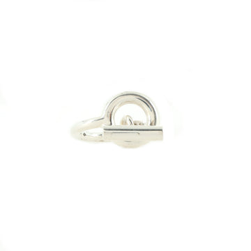 Hermes Croisette Ring Sterling Silver Medium