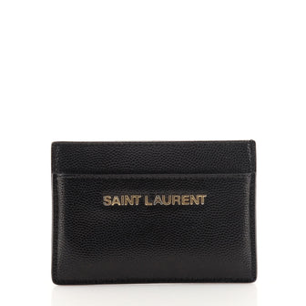 Saint Laurent Card Holder Leather