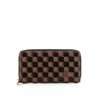 Louis Vuitton Zippy Wallet Damier Paillettes