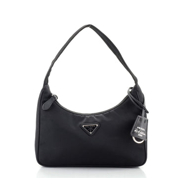 Prada Re-Edition 2000 Hobo Tessuto Mini