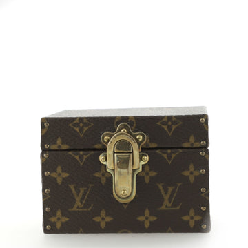 Louis Vuitton Ring Box Trunk Case Monogram Canvas Mini