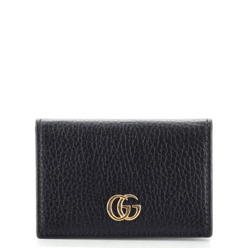 Gucci GG Marmont Flap Card Case Leather