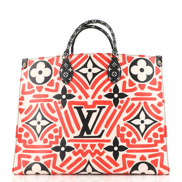 Louis Vuitton OnTheGo Tote Limited Edition Crafty Monogram Giant GM