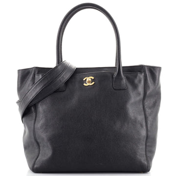Chanel North South Cerf Executive Tote Leather Large