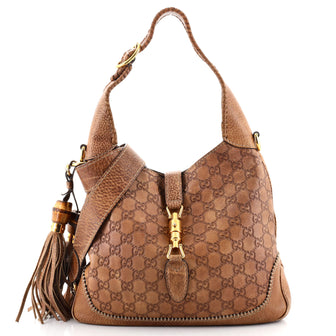 Gucci New Jackie Bag Guccissima Leather Medium