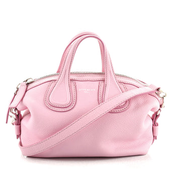 Givenchy Nightingale Crossbody Bag Waxed Leather Micro