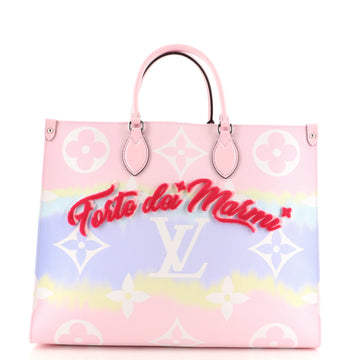 Louis Vuitton OnTheGo Tote Limited Edition Cities Escale Monogram Giant GM