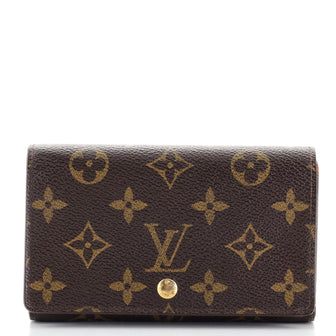 Louis Vuitton Porte Monnaie Tresor Wallet Monogram Canvas