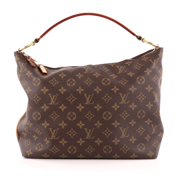 Louis Vuitton Sully Handbag Monogram Canvas PM