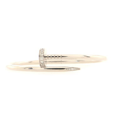Cartier Juste un Clou Bracelet 18K White Gold with Diamonds Classic