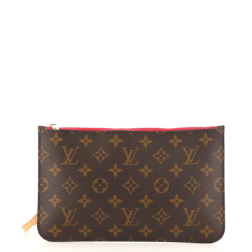 Louis Vuitton Neverfull Pochette Monogram Canvas Large