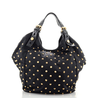 Givenchy Belt Sacca Shoulder Bag Studded Nylon Medium