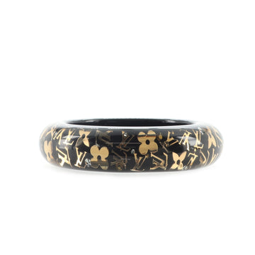 Louis Vuitton Inclusion Bangle Bracelet Resin with Crystals GM