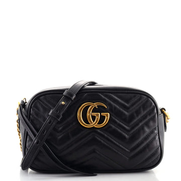 Gucci GG Marmont Shoulder Bag Matelasse Leather Small