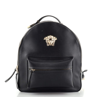 Versace Medusa Zip Backpack Leather Medium