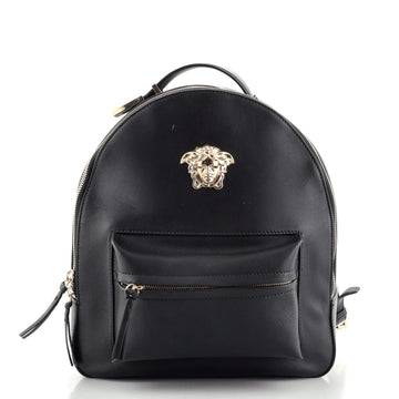 Versace Medusa Zip Backpack Leather Medium