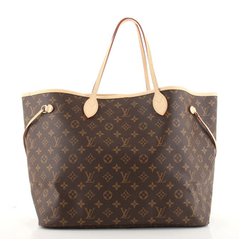 Louis Vuitton Neverfull NM Tote Monogram Canvas GM