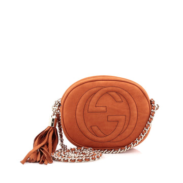 Gucci Soho Chain Bag Nubuck Mini