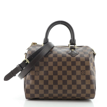 Louis Vuitton Speedy Bandouliere Bag Damier 25