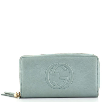 Gucci Soho Zip Around Wallet Leather